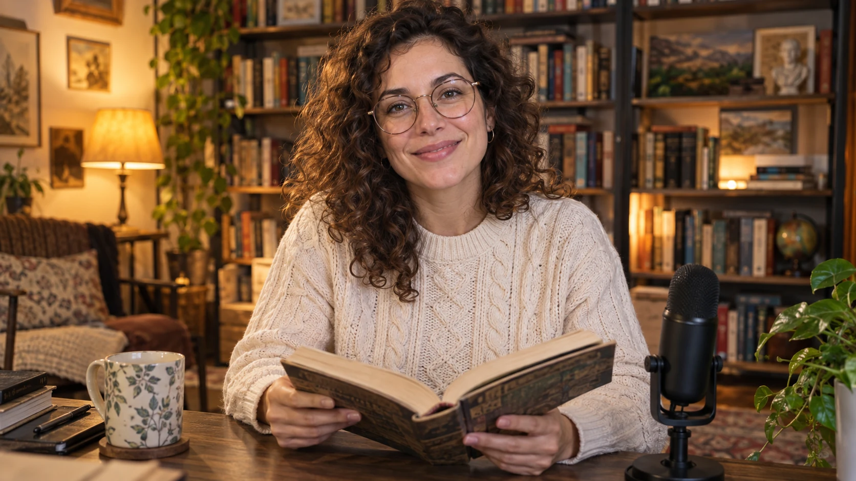 Alma dans son univers Lecture